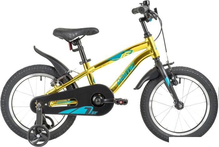 Детский велосипед Novatrack Prime New 16 2020 167APRIME1V. GGD20 (золотой) от компании Интернет-магазин marchenko - фото 1