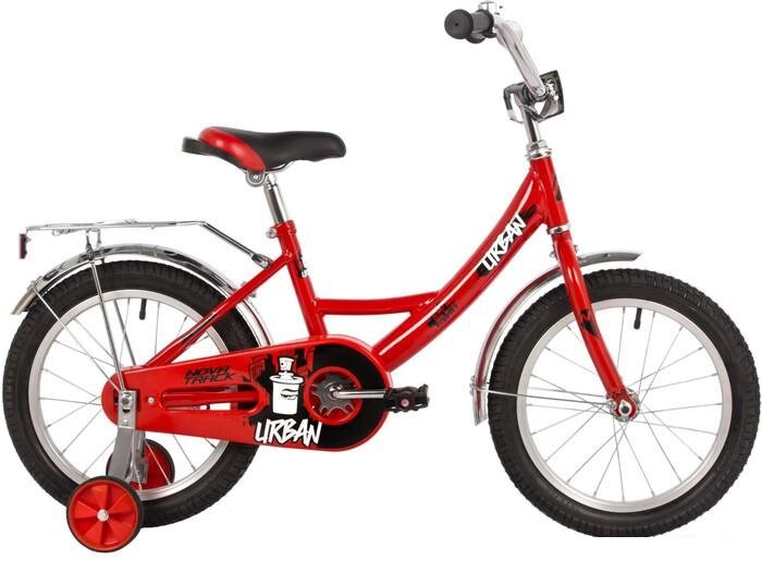 Детский велосипед Novatrack Urban 16 2022 163URBAN. RD22 (красный) от компании Интернет-магазин marchenko - фото 1