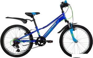 Детский велосипед Novatrack Valiant 6. V 20 2022 20SH6V. VALIANT. BL22 (синий)