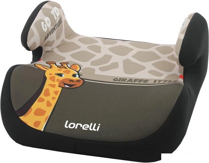 Детское сиденье Lorelli Topo Comfort 2020 (светлый и темный бежевый, жираф) от компании Интернет-магазин marchenko - фото 1
