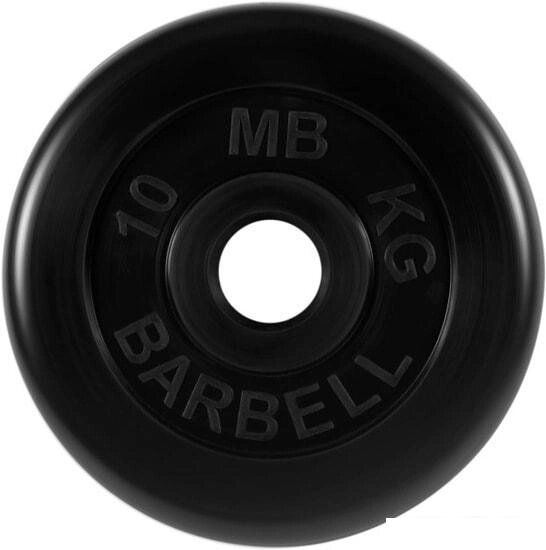 Диск MB Barbell Стандарт 51 мм (1x10 кг) от компании Интернет-магазин marchenko - фото 1