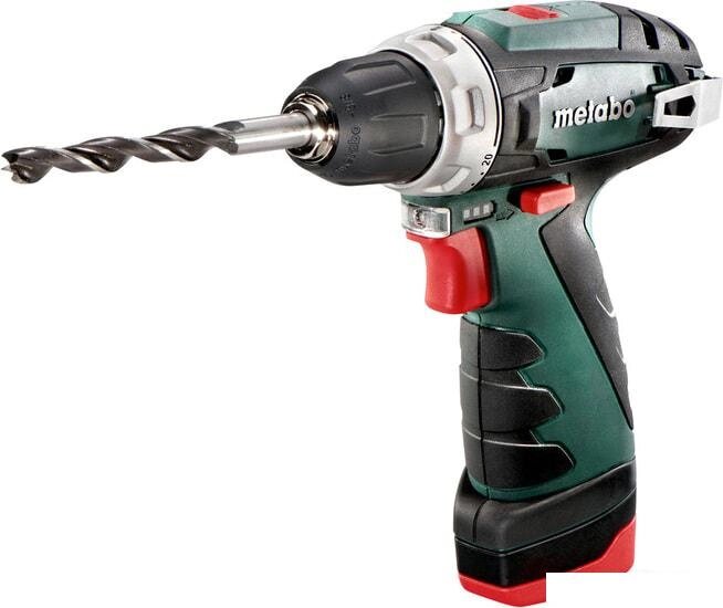 Дрель-шуруповерт Metabo PowerMaxx BS 600984000 (с 2-мя АКБ) от компании Интернет-магазин marchenko - фото 1