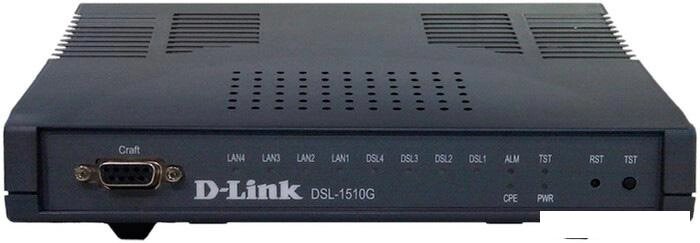 DSL-маршрутизатор D-Link DSL-1510G/A1A от компании Интернет-магазин marchenko - фото 1