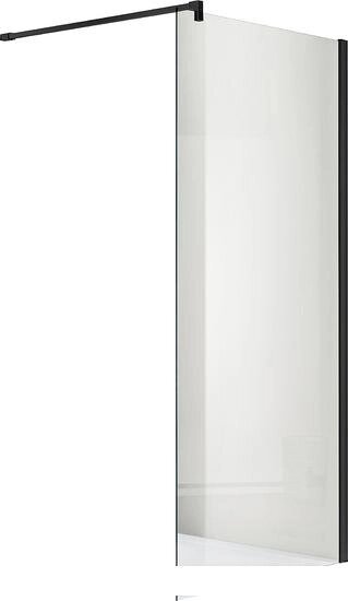 Душевая стенка Aquatek AQ WIW 09020BL 90x200 (черный/прозрачное стекло) от компании Интернет-магазин marchenko - фото 1