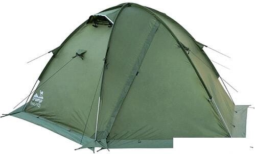 Экспедиционная палатка TRAMP Rock 2 v2 (зеленый) от компании Интернет-магазин marchenko - фото 1