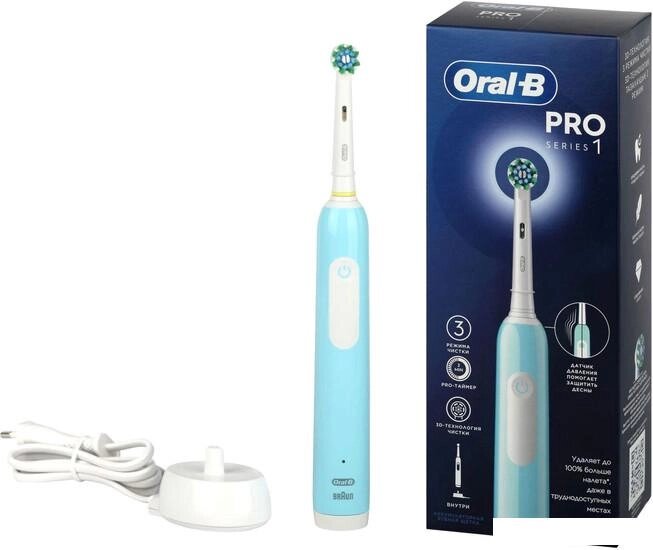 Электрическая зубная щетка Oral-B Pro 1 500 D305.513.3 от компании Интернет-магазин marchenko - фото 1