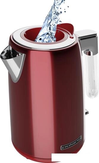 Электрический чайник Polaris PWK 1746CA Water Way Pro (красный) от компании Интернет-магазин marchenko - фото 1