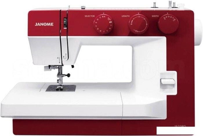 Электромеханическая швейная машина Janome 1522RD от компании Интернет-магазин marchenko - фото 1