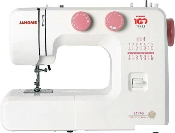 Электромеханическая швейная машина Janome 311PG от компании Интернет-магазин marchenko - фото 1