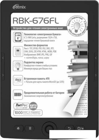 Электронная книга Ritmix RBK-676FL от компании Интернет-магазин marchenko - фото 1