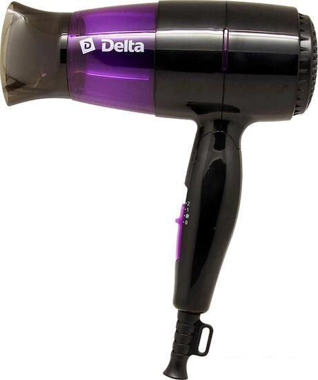 Фен Delta DL-0907 (черный/фиолетовый) от компании Интернет-магазин marchenko - фото 1