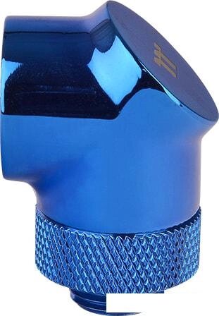 Фитинг Thermaltake Pacific G1/4 90 Degree Adapter Blue CL-W052-CU00BU-A от компании Интернет-магазин marchenko - фото 1