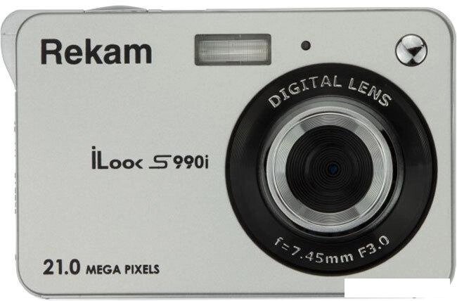 Фотоаппарат Rekam iLook S990i (серебристый) от компании Интернет-магазин marchenko - фото 1
