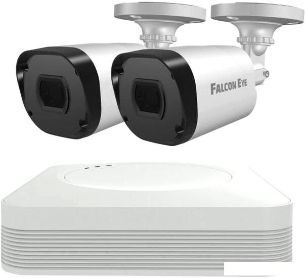 Гибридный видеорегистратор Falcon Eye FE-104MHD Kit Light Smart от компании Интернет-магазин marchenko - фото 1