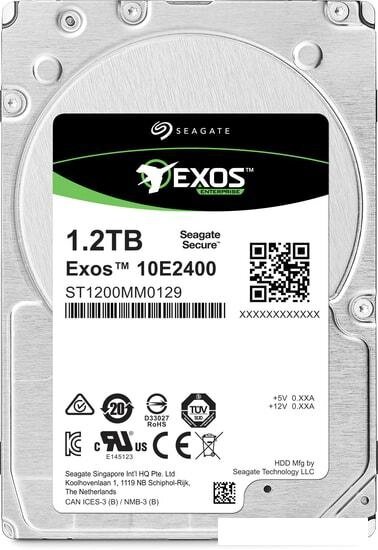 Гибридный жесткий диск Seagate Exos 10E2400 1.2TB ST1200MM0129 от компании Интернет-магазин marchenko - фото 1