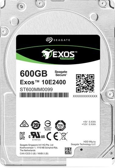 Гибридный жесткий диск Seagate Exos 10E2400 600GB ST600MM0099 от компании Интернет-магазин marchenko - фото 1