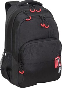 Городской рюкзак Grizzly RU-430-4 (черный/красный)