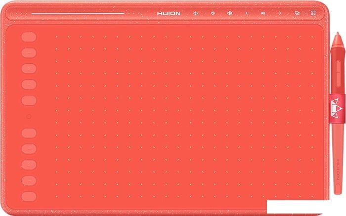 Графический планшет Huion HS611 (коралловый красный) от компании Интернет-магазин marchenko - фото 1