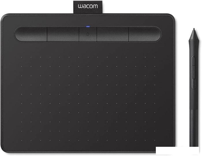 Графический планшет Wacom Intuos CTL-4100WL (черный, маленький размер) от компании Интернет-магазин marchenko - фото 1