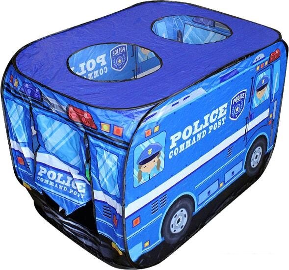 Игровая палатка Darvish Полицейская машина (50 шаров) DV-T-1684 от компании Интернет-магазин marchenko - фото 1