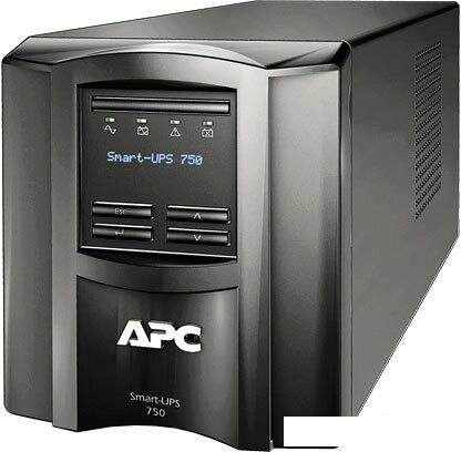 Источник бесперебойного питания APC Smart-UPS 750VA LCD 230V (SMT750I) от компании Интернет-магазин marchenko - фото 1