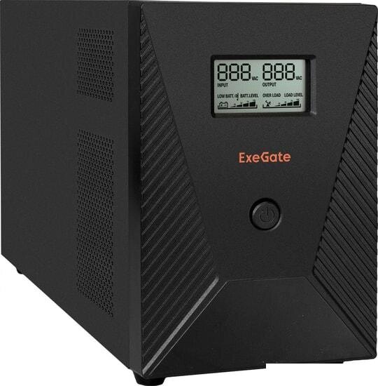 Источник бесперебойного питания ExeGate SpecialPro Smart LLB-3000. LCD. AVR. C13. RJ. USB от компании Интернет-магазин marchenko - фото 1