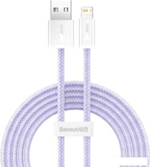 Кабель Baseus Dynamic Series Fast Charging Data Cable USB Type-A - Lightning (1 м, фиолетовый) от компании Интернет-магазин marchenko - фото 1