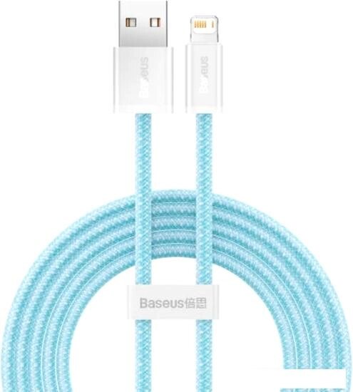 Кабель Baseus Dynamic Series Fast Charging Data Cable USB Type-A - Lightning (1 м, голубой) от компании Интернет-магазин marchenko - фото 1