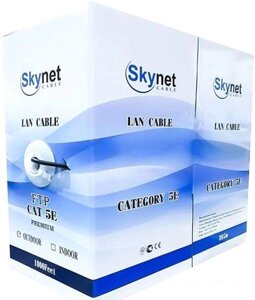 Кабель Skynet Cable CSL-UTP-4-CU (305 м, серый)