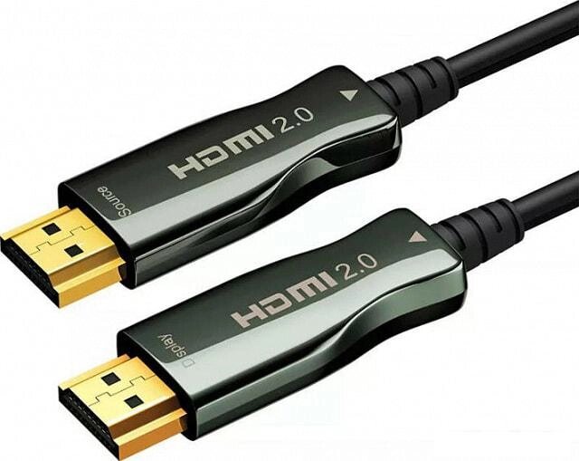 Кабель Wize HDMI - HDMI AOC-HM-HM-20M (20 м, черный) от компании Интернет-магазин marchenko - фото 1