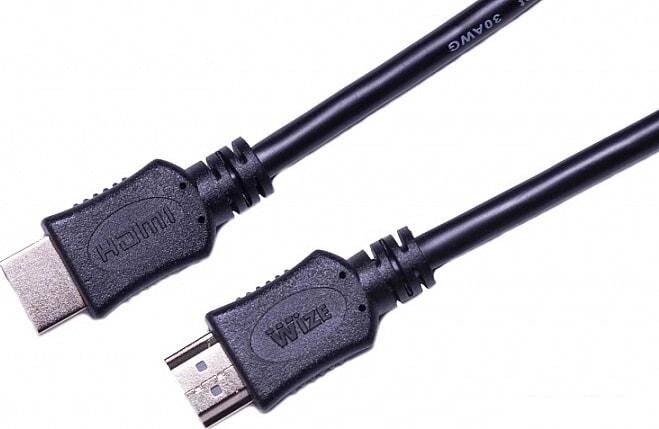 Кабель Wize HDMI - HDMI C-HM-HM-10M (10 м, черный) от компании Интернет-магазин marchenko - фото 1