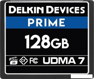 Карта памяти Delkin Devices Prime CF UDMA 7 128GB