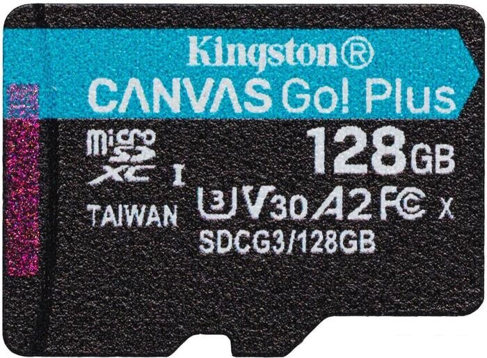 Карта памяти Kingston Canvas Go! Plus microSDXC 128GB от компании Интернет-магазин marchenko - фото 1