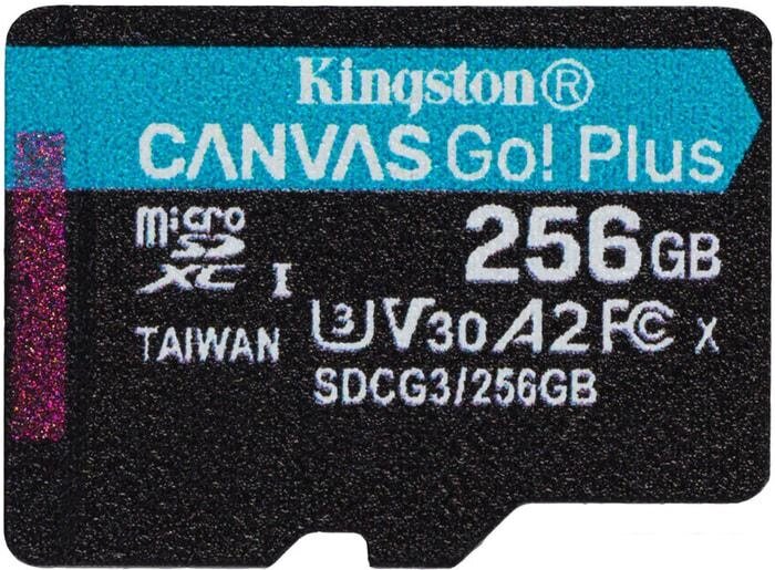 Карта памяти Kingston Canvas Go! Plus microSDXC 256GB от компании Интернет-магазин marchenko - фото 1