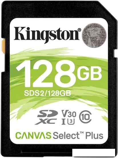 Карта памяти Kingston Canvas Select Plus SDXC 128GB от компании Интернет-магазин marchenko - фото 1