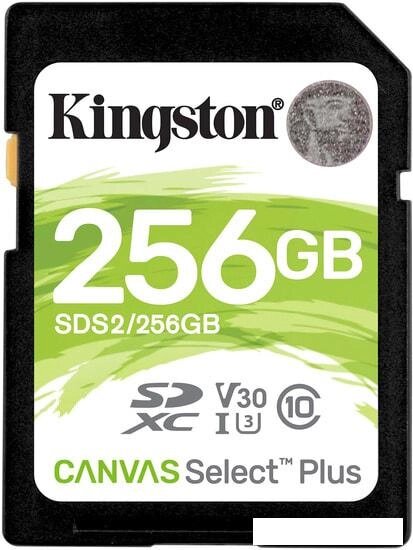 Карта памяти Kingston Canvas Select Plus SDXC 256GB от компании Интернет-магазин marchenko - фото 1
