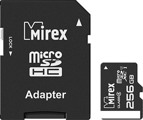 Карта памяти Mirex microSDXC 13613-AD3UH256 256GB (с адаптером) от компании Интернет-магазин marchenko - фото 1