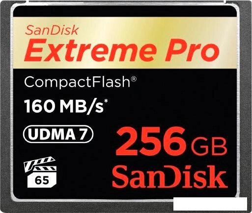 Карта памяти SanDisk Extreme Pro CompactFlash 256GB [SDCFXPS-256G-X46] от компании Интернет-магазин marchenko - фото 1
