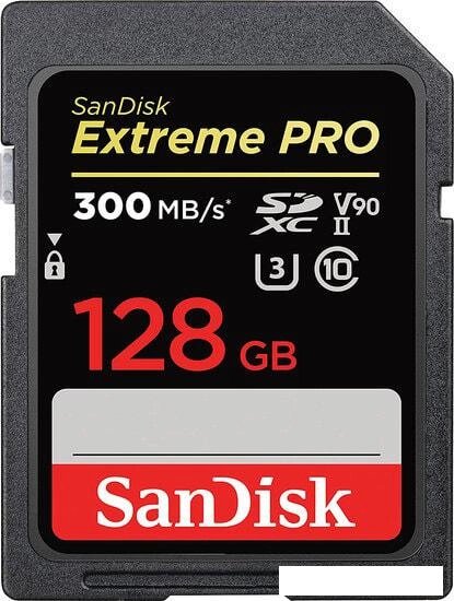 Карта памяти SanDisk Extreme PRO SDXC SDSDXDK-128G-GN4IN 128GB от компании Интернет-магазин marchenko - фото 1
