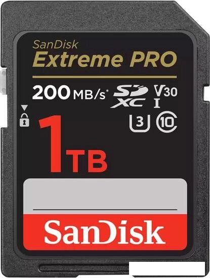 Карта памяти SanDisk Extreme PRO SDXC SDSDXXD-1T00-GN4IN 1TB от компании Интернет-магазин marchenko - фото 1