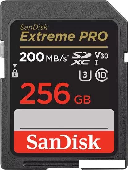 Карта памяти SanDisk Extreme PRO SDXC SDSDXXD-256G-GN4IN 256GB от компании Интернет-магазин marchenko - фото 1