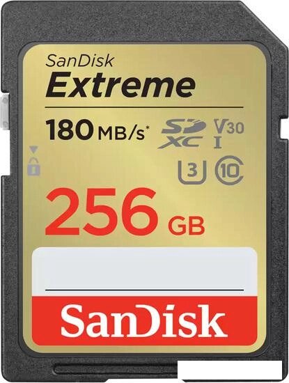Карта памяти SanDisk Extreme SDXC SDSDXVV-256G-GNCIN 256GB от компании Интернет-магазин marchenko - фото 1
