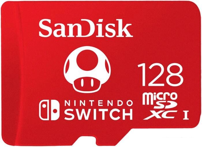 Карта памяти SanDisk For Nintendo Switch microSDXC SDSQXAO-128G-GN3ZN 128GB от компании Интернет-магазин marchenko - фото 1