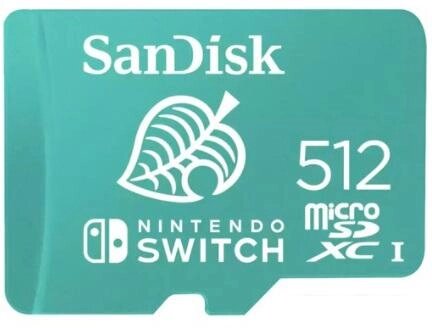 Карта памяти SanDisk For Nintendo Switch microSDXC SDSQXAO-512G-GN3ZN 512GB от компании Интернет-магазин marchenko - фото 1