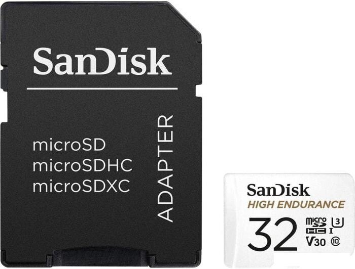 Карта памяти SanDisk High Endurance microSDHC SDSQQNR-032G-GN6IA 32GB (с адаптером) от компании Интернет-магазин marchenko - фото 1