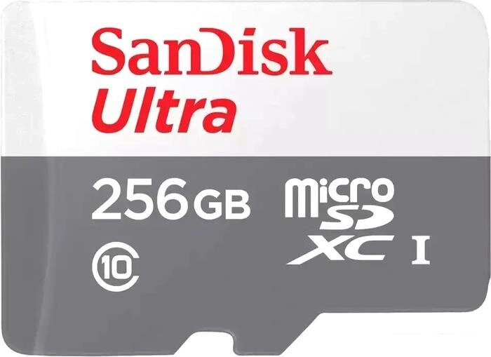 Карта памяти SanDisk Ultra microSDXC SDSQUNR-256G-GN3MN 256GB от компании Интернет-магазин marchenko - фото 1