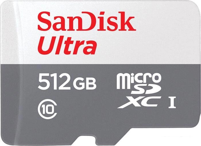Карта памяти SanDisk Ultra microSDXC SDSQUNR-512G-GN3MN 512GB от компании Интернет-магазин marchenko - фото 1