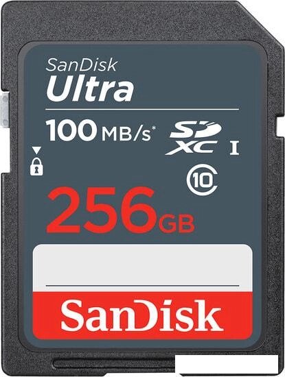 Карта памяти SanDisk Ultra SDXC SDSDUNR-256G-GN3IN 256GB от компании Интернет-магазин marchenko - фото 1
