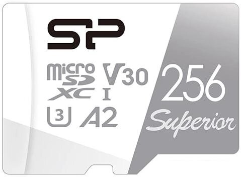 Карта памяти Silicon-Power Superior microSDXC sp256gbstxda2v20 256GB от компании Интернет-магазин marchenko - фото 1