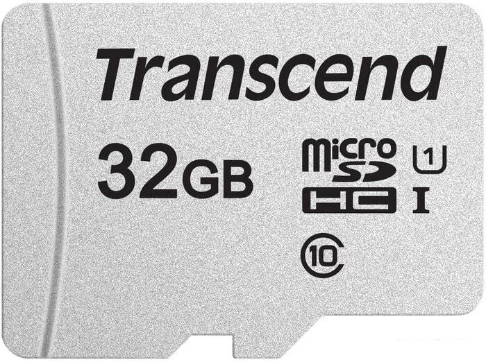 Карта памяти Transcend microSDHC 300S 32GB от компании Интернет-магазин marchenko - фото 1